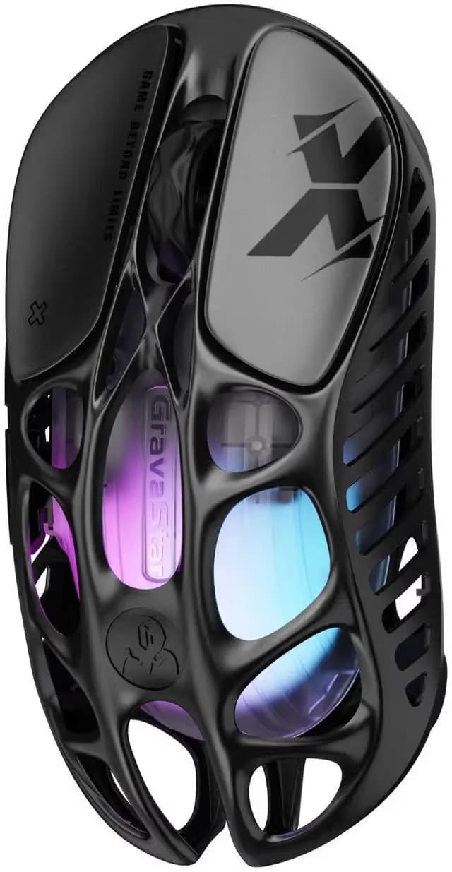 GravaStar Mercury X Wireless Gaming Mouse Galaxy Black image