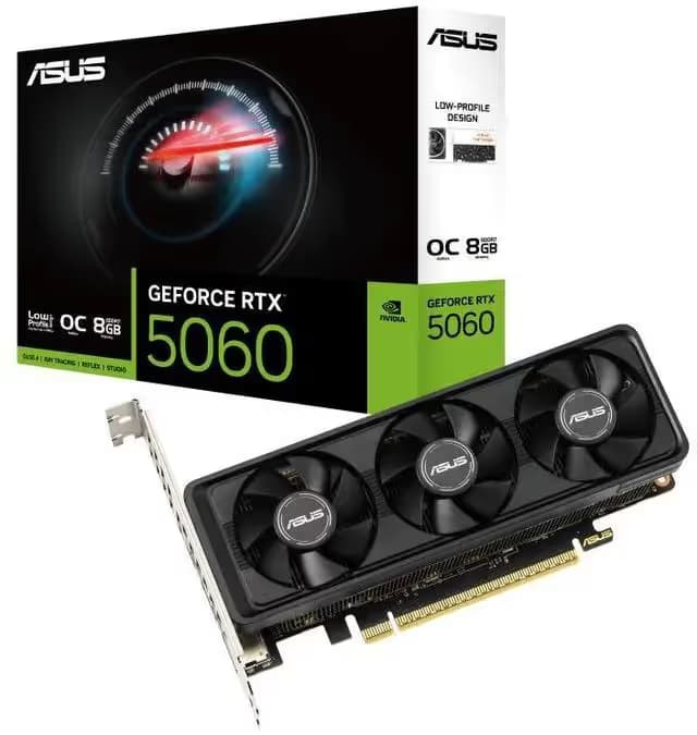 ASUS GeForce RTX 5060 LP BRK 8GB GDDR7 OC Edition image
