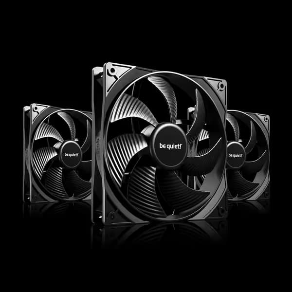 bequiet! PURE WINGS 3 140mm Black PWM Pack of 3 main image