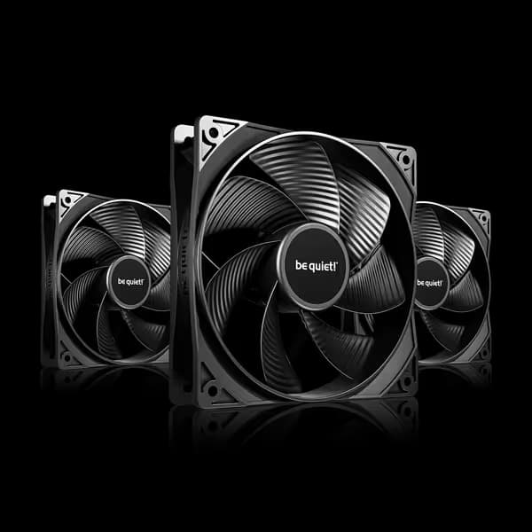 bequiet! PURE WINGS 3 120mm Black PWM Reverse Pack of 3 main image