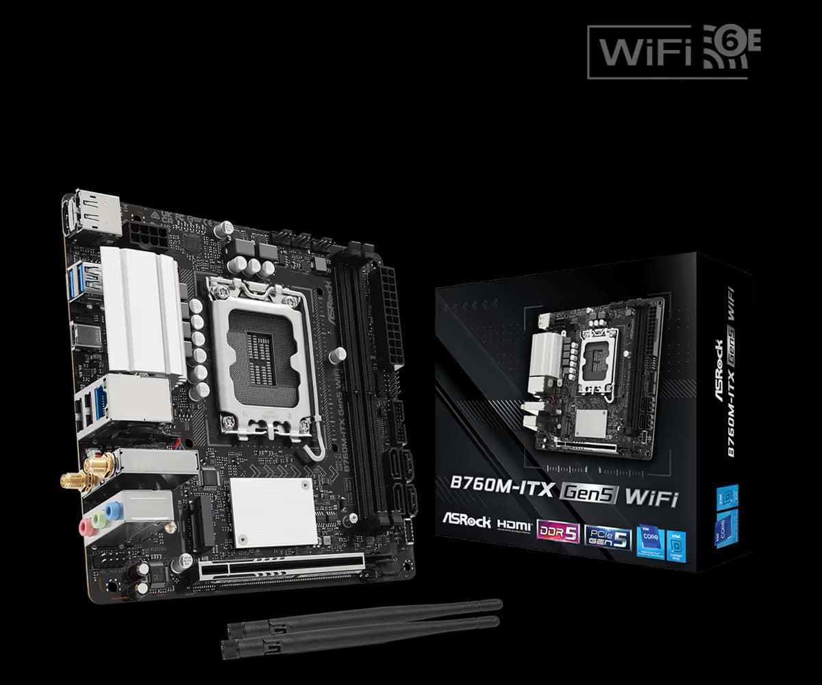 ASRock B760M-ITX Gen5 WiFi main image
