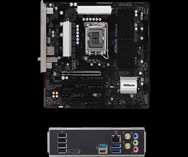 ASRock B760M-CX Micro ATX main image