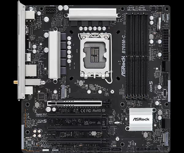 ASRock B760M-C R2.0 Micro ATX image
