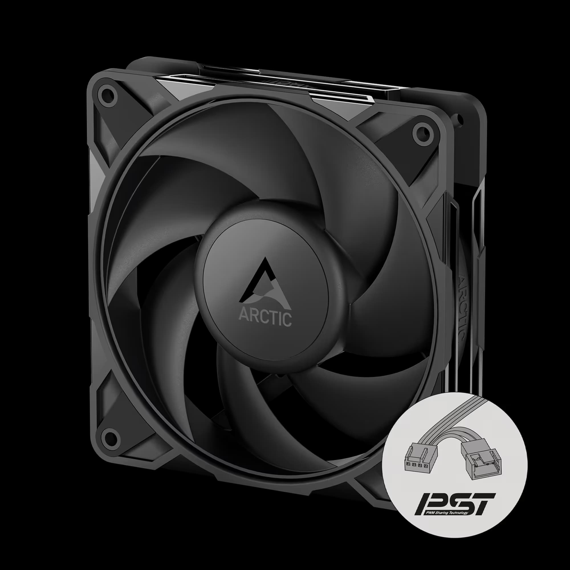 Arctic P12 Pro PST LN 120 Black image