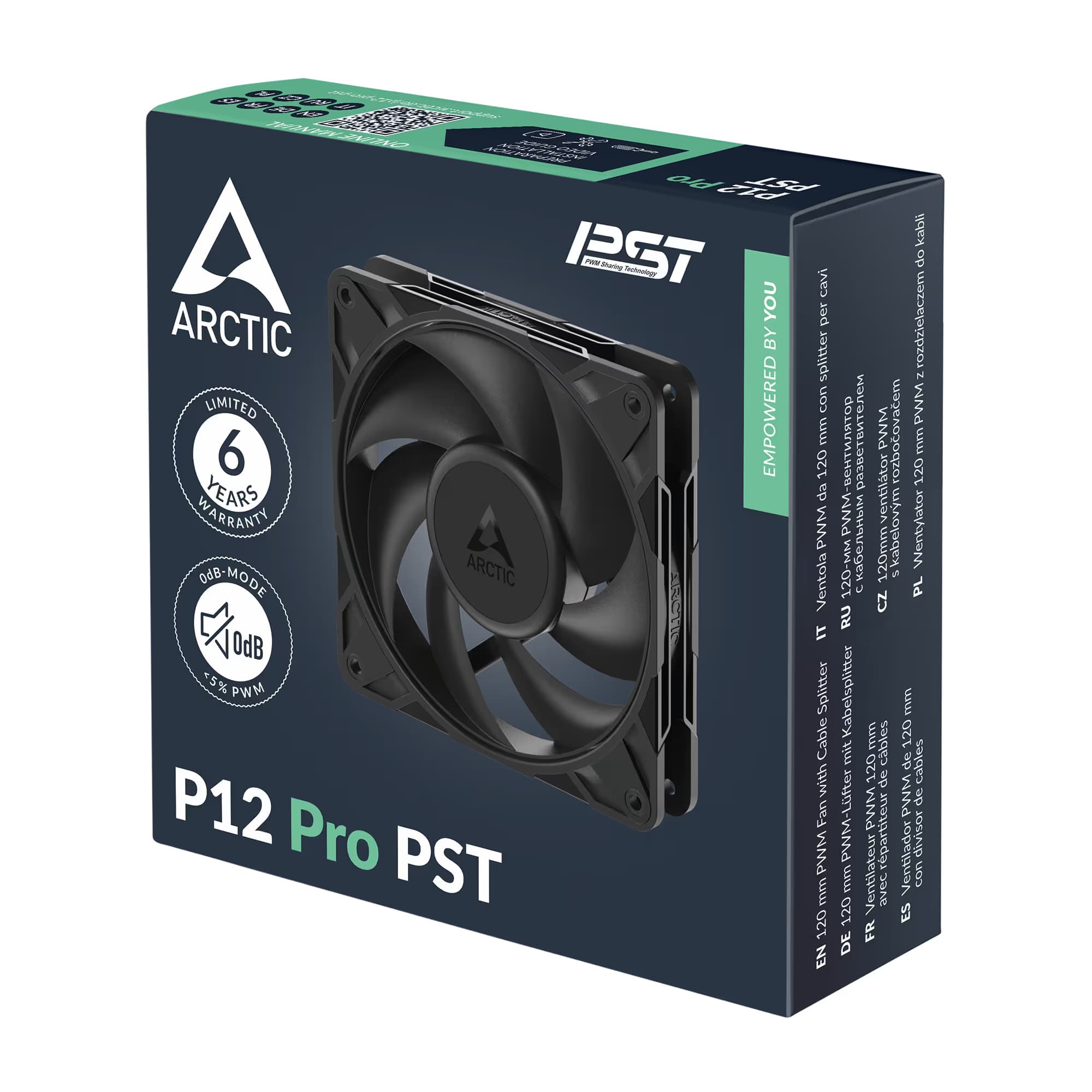 Arctic P12 Pro PST LN PWM Pack of 5 image