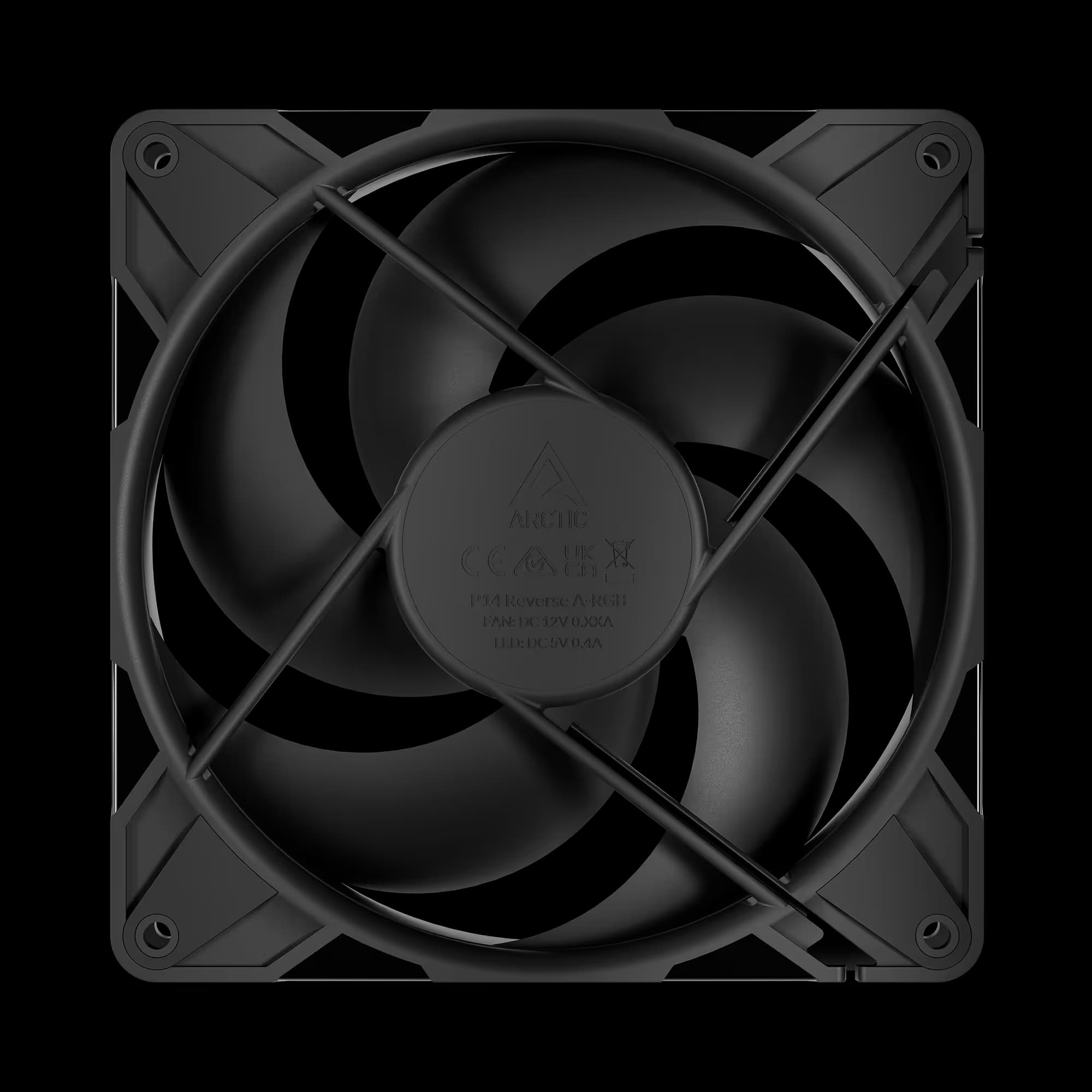 Arctic P14 Pro 140 Black Reverse Blade image