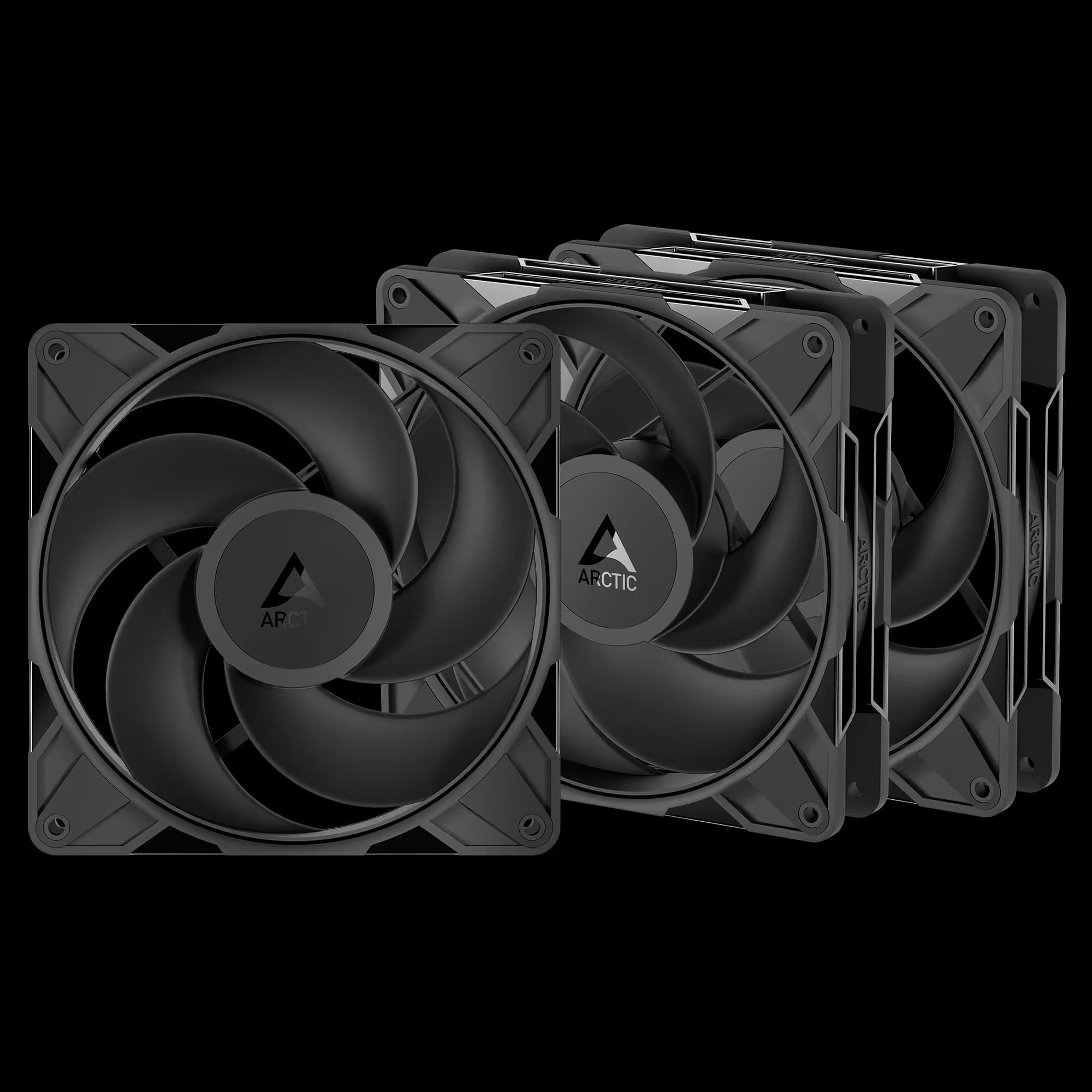 Arctic P14 Pro 140mm Black Reverse Pack of 3 image