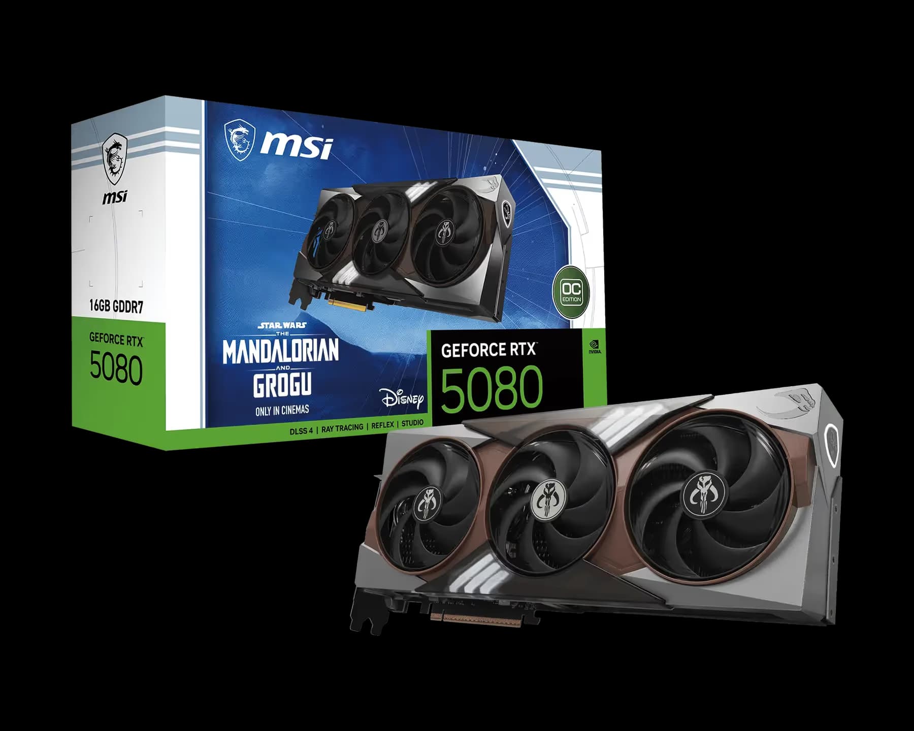 GeForce RTX 5080 16G The Mandalorian and Grogu Edition OC image