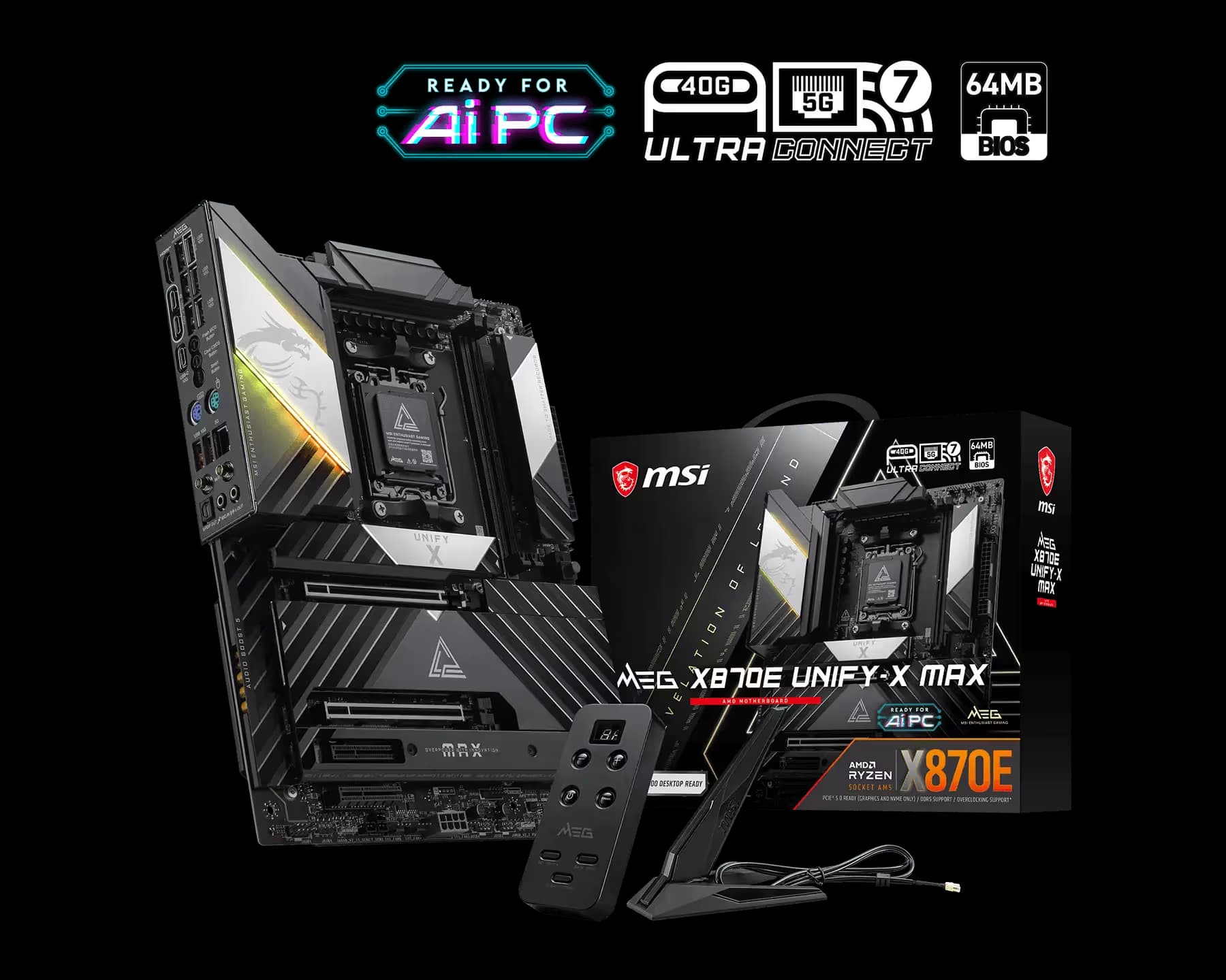 MSI MEG X870E UNIFY-X MAX image