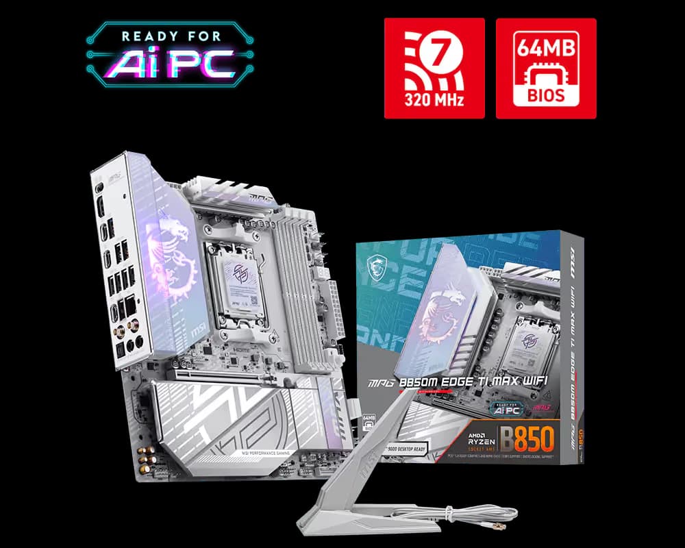 MSI MPG B850M EDGE TI MAX WIFI image