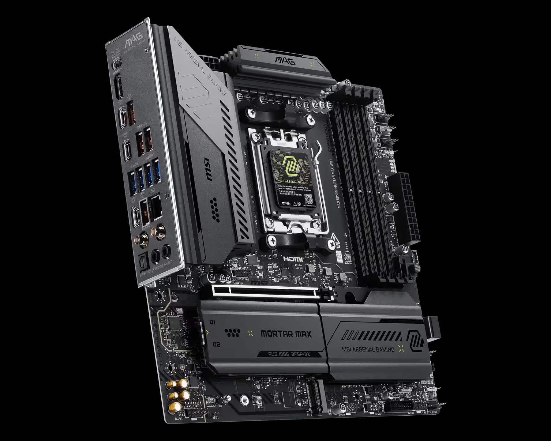 MSI MAG B850M MORTAR MAX WIFI image