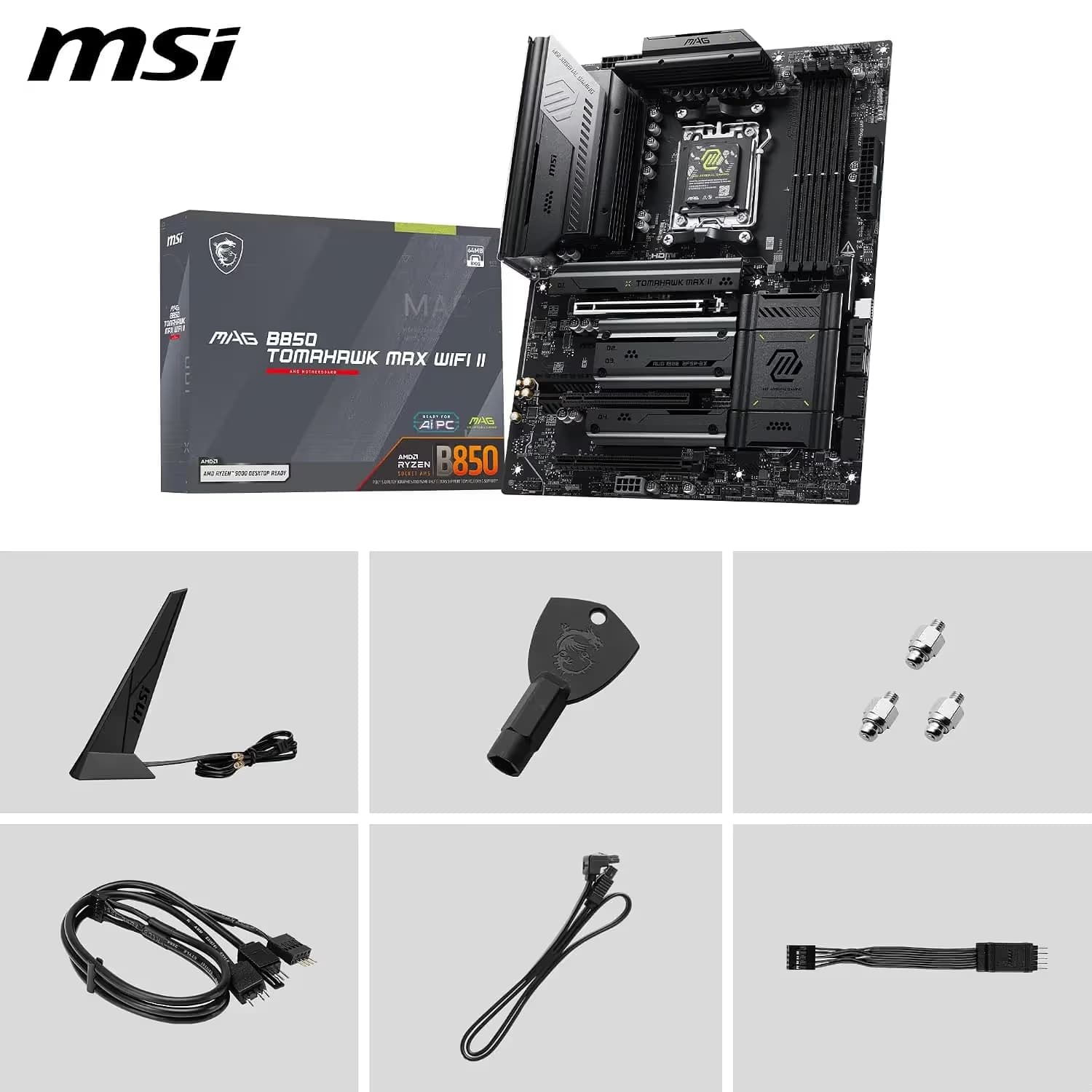MSI MAG B850 TOMAHAWK MAX WIFI II image