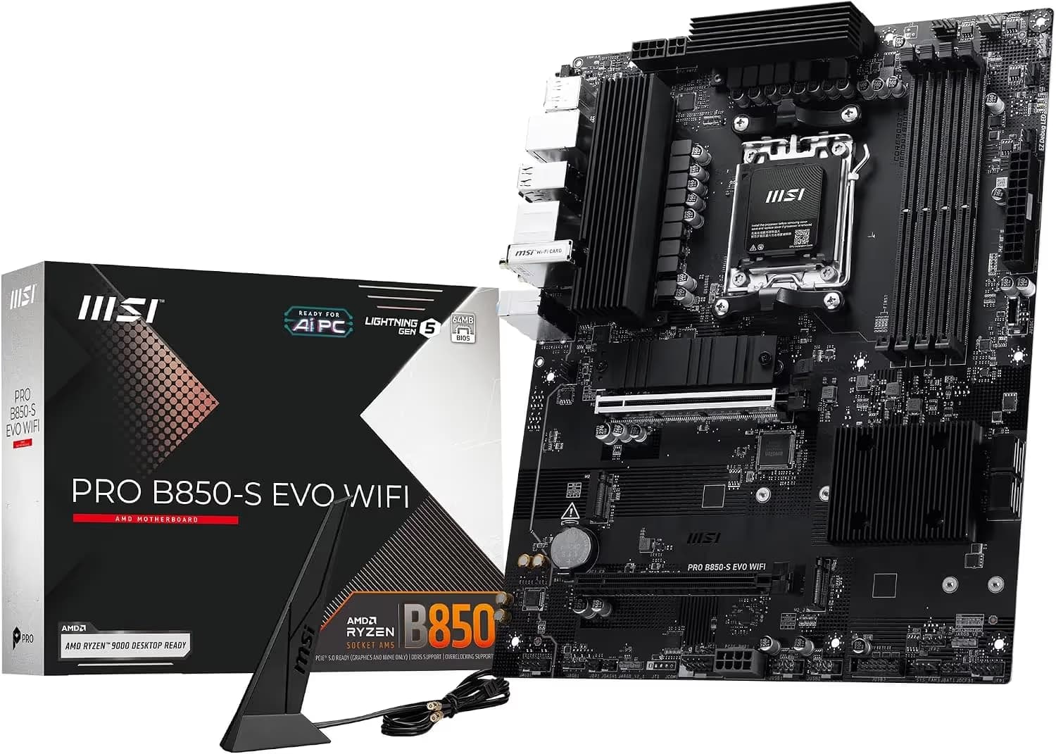 MSI PRO B850-S EVO WIFI image