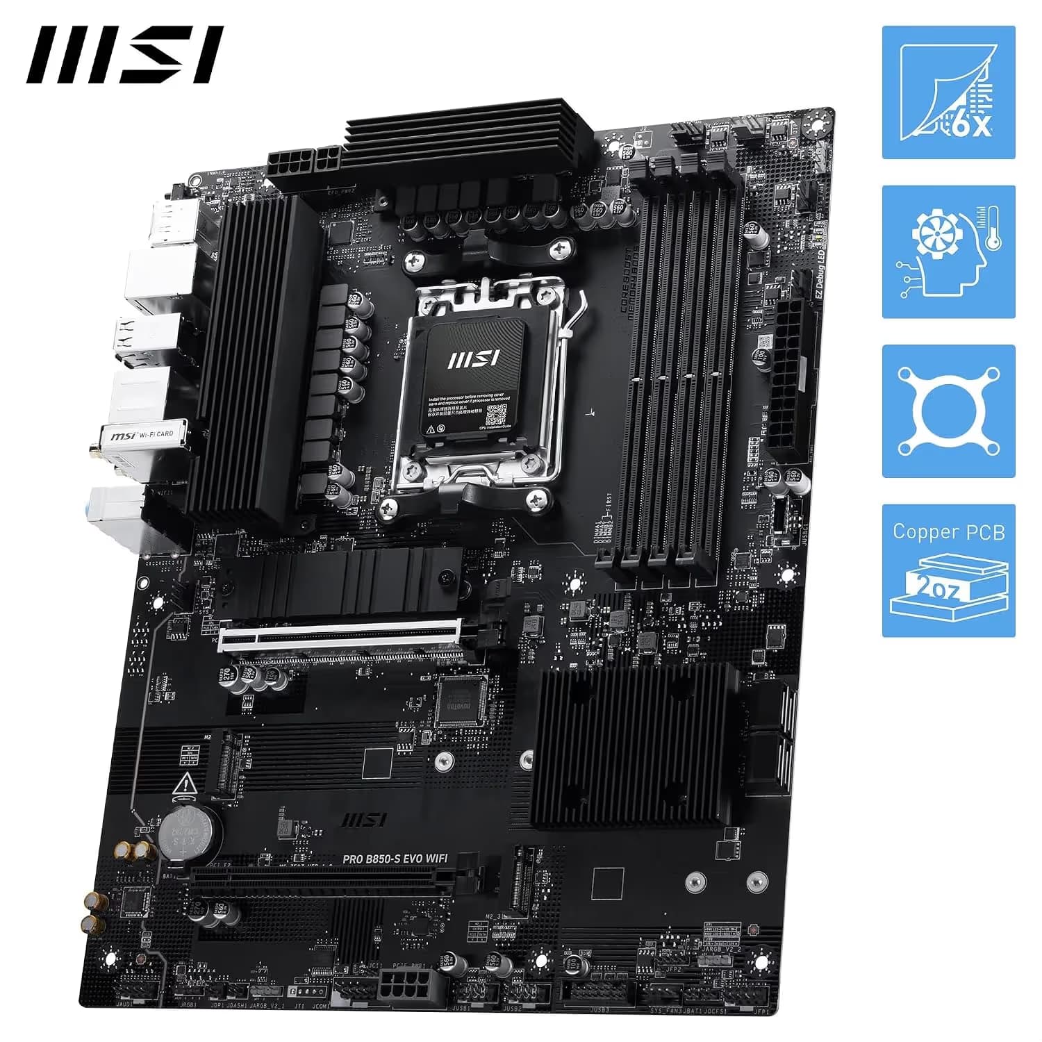 MSI PRO B850-S EVO WIFI image