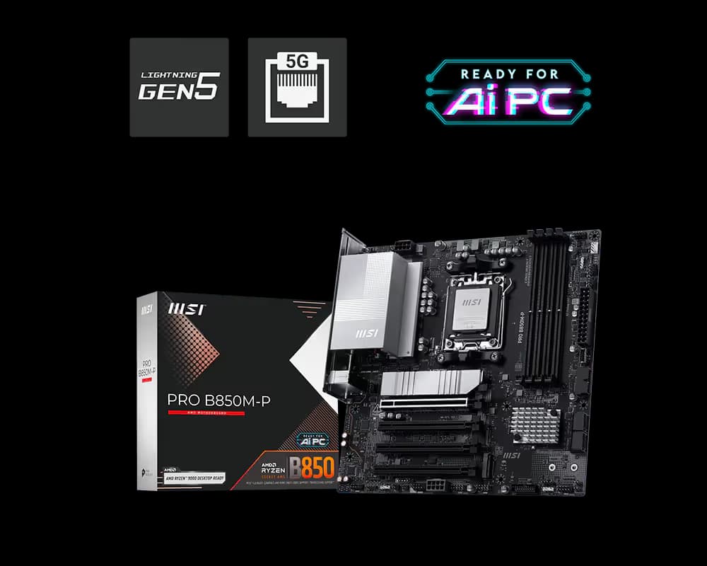 MSI PRO B850M-P image