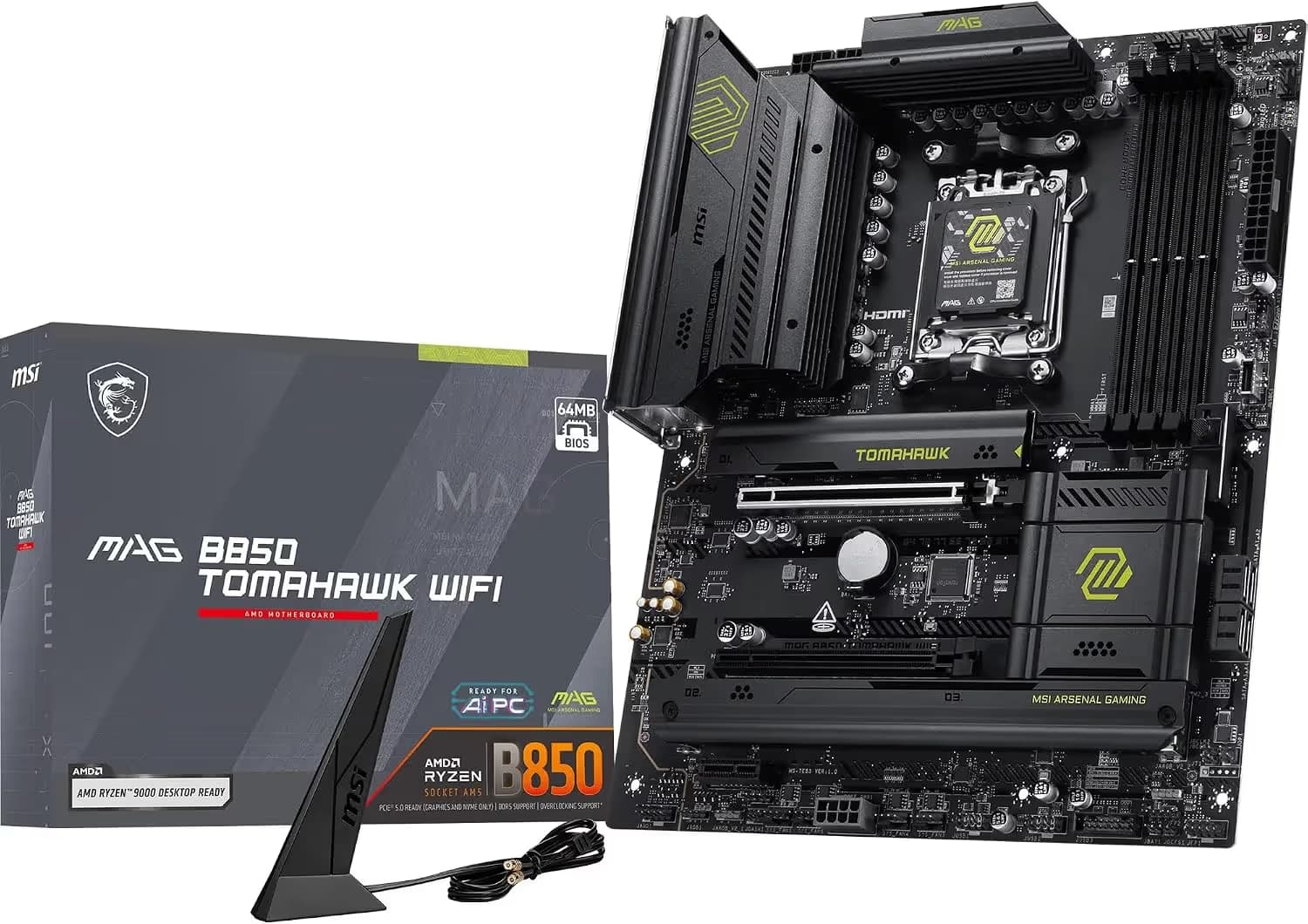 MSI MAG B850 TOMAHAWK WIFI image