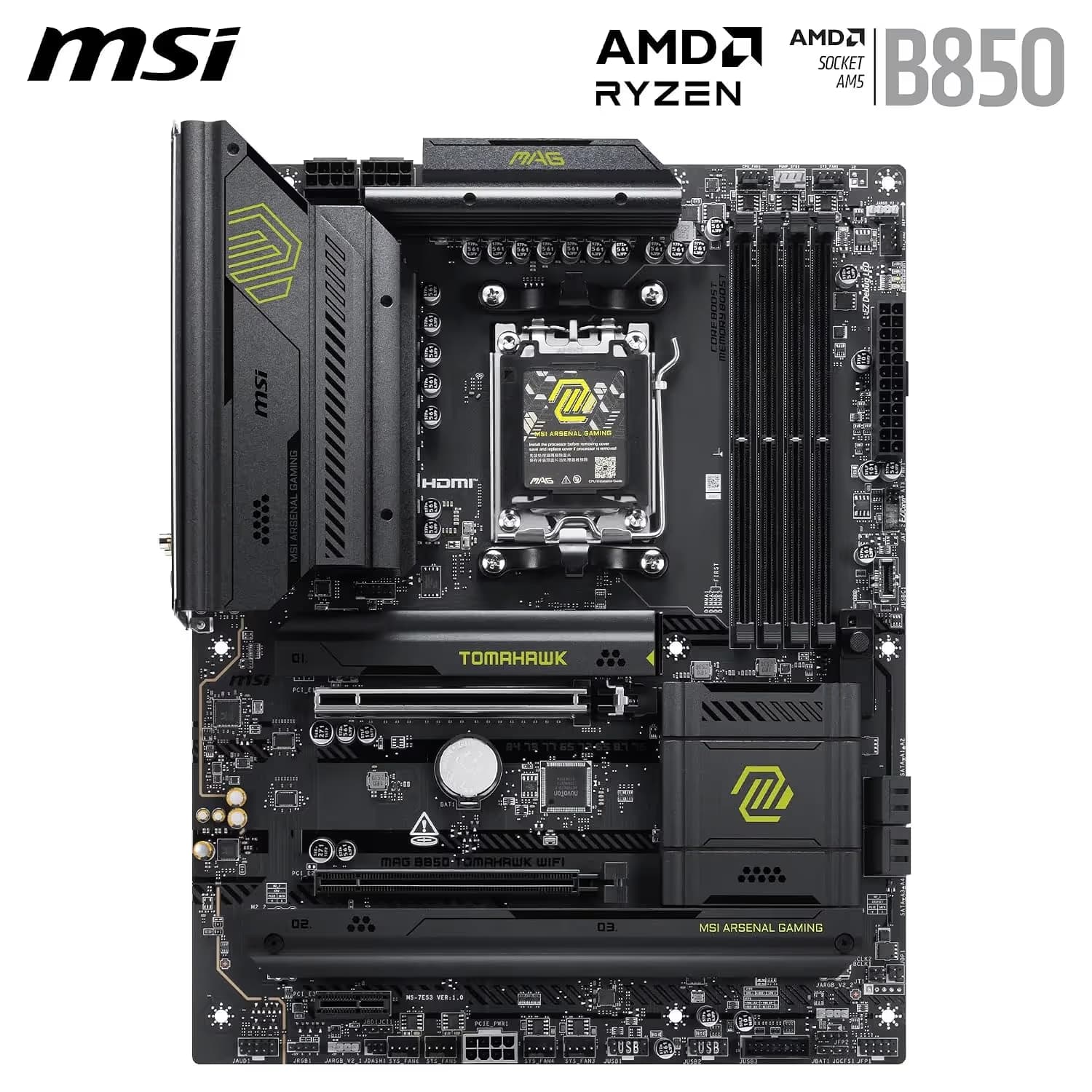 MSI MAG B850 TOMAHAWK WIFI image