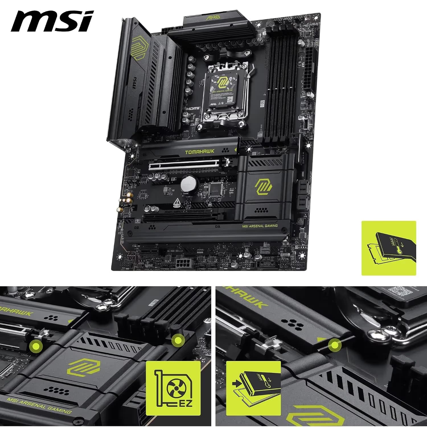 MSI MAG B850 TOMAHAWK WIFI image