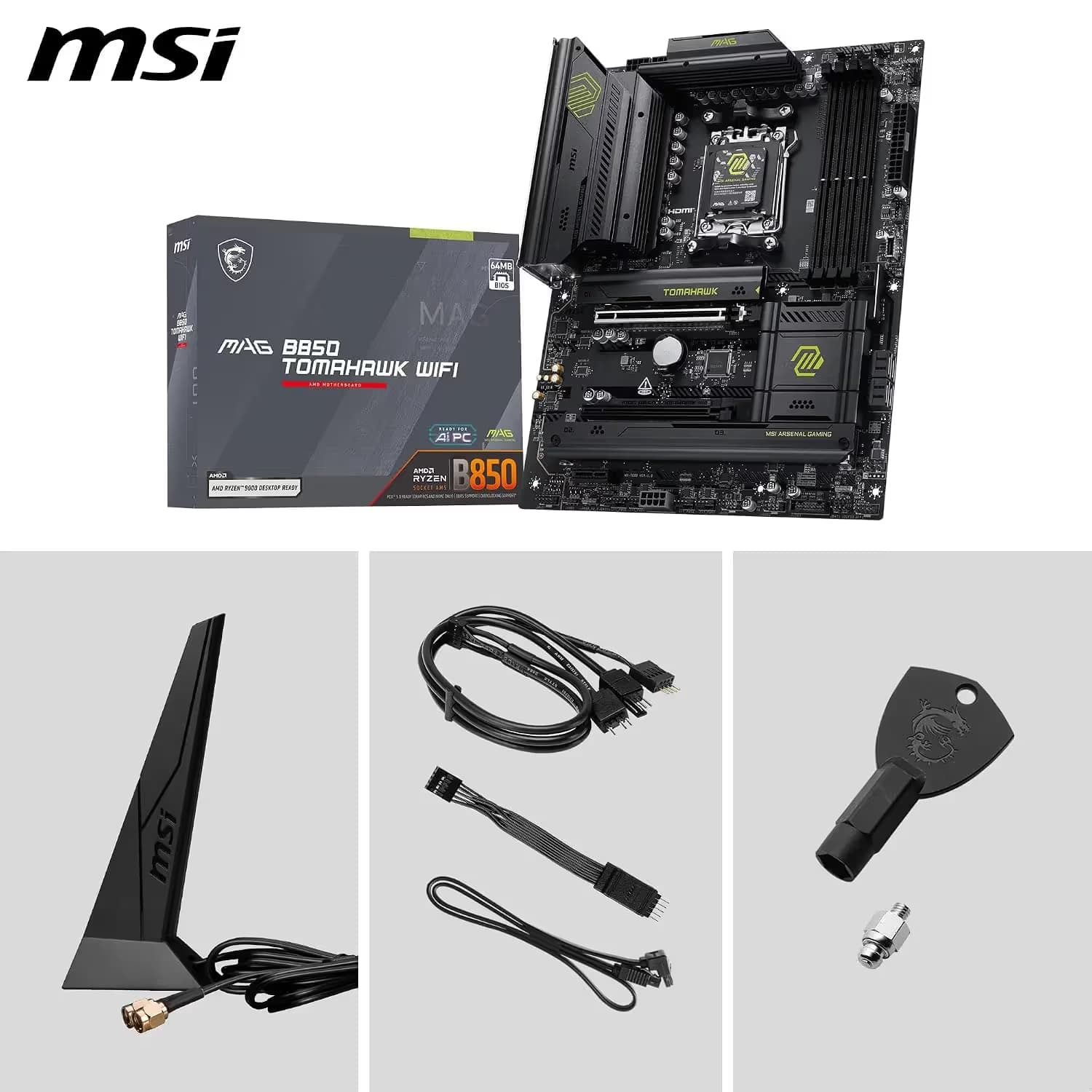 MSI MAG B850 TOMAHAWK WIFI image