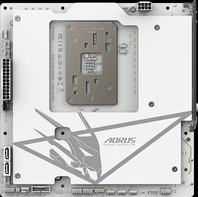 GIGABYTE B850M AORUS STEALTH ICE image