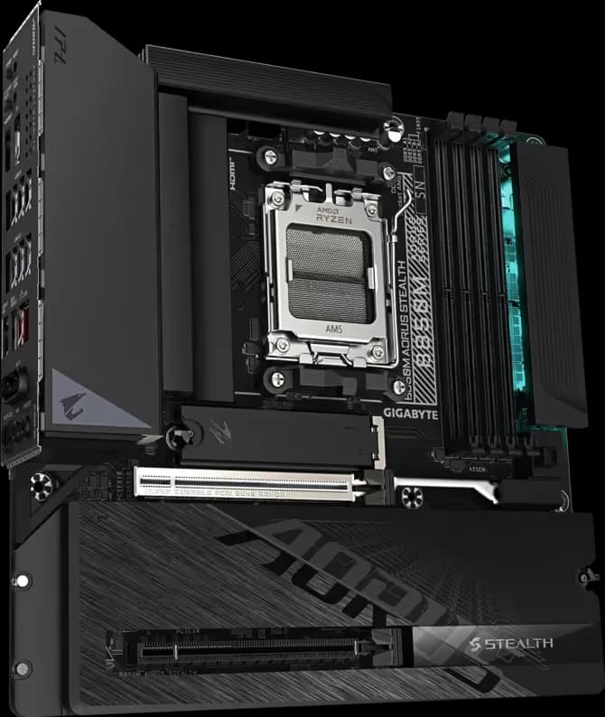 GIGABYTE B850M AORUS STEALTH image