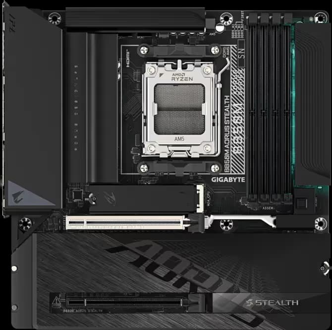 GIGABYTE B850M AORUS STEALTH image