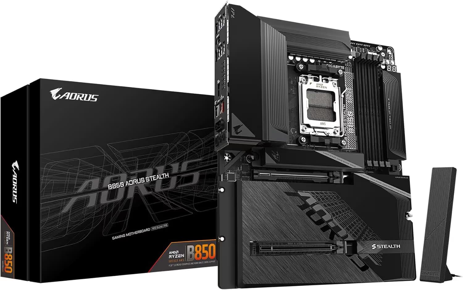 GIGABYTE B850 AORUS STEALTH main image