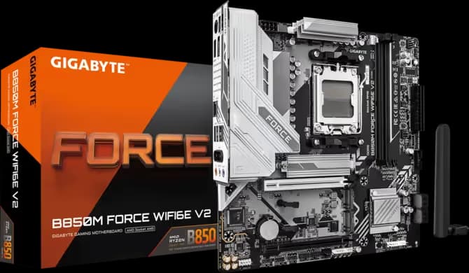 GIGABYTE B850M FORCE WIFI6E V2 main image