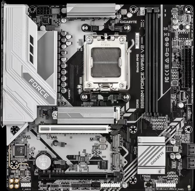 GIGABYTE B850M FORCE WIFI6E V2 image