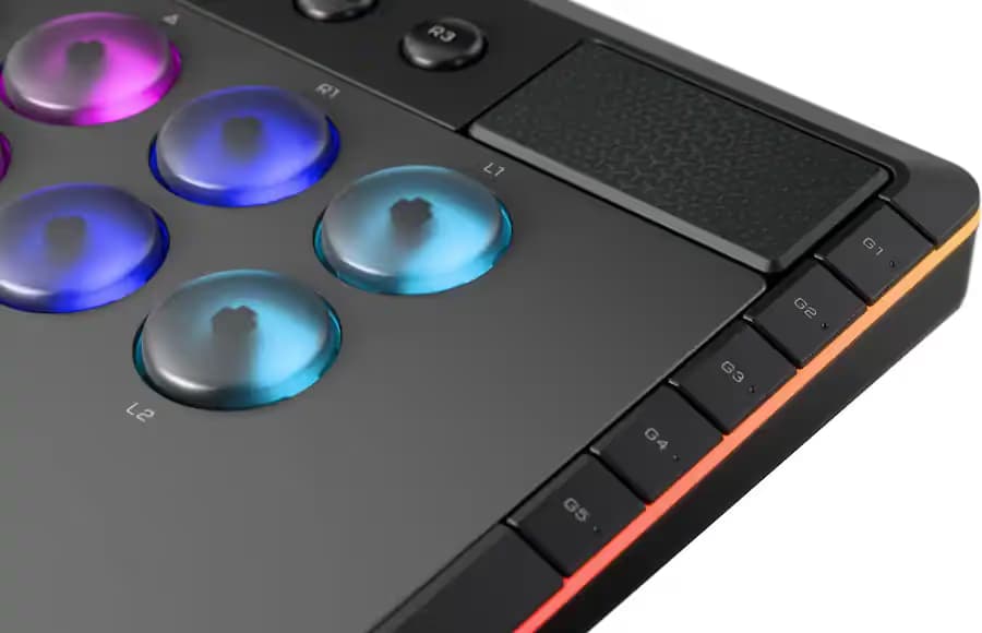 CORSAIR NOVABLADE PRO WIRELESS Hall Effect Leverless Fighting Game Controller image