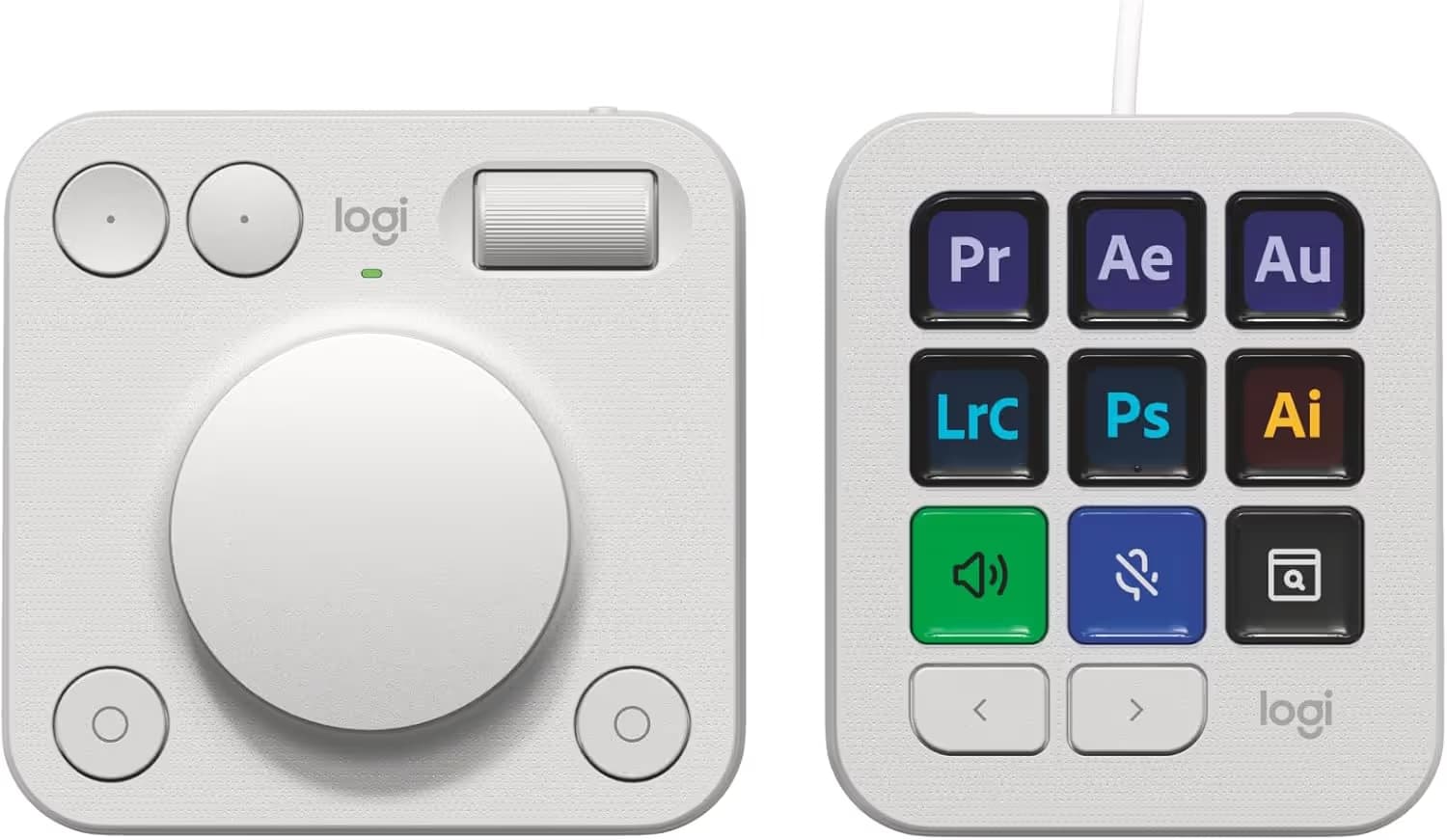 Logitech MX Creative Console - Pale Grey main image