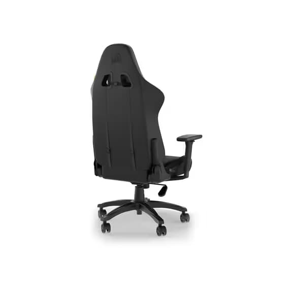 Corsair TC100 RELAXED Gaming Chair - Leatherette Black/Black image
