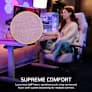 CORSAIR TC500 Gaming Chair - Fabric Lilac image