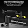 Corsair Platform:4 Elevate Desk - Black image
