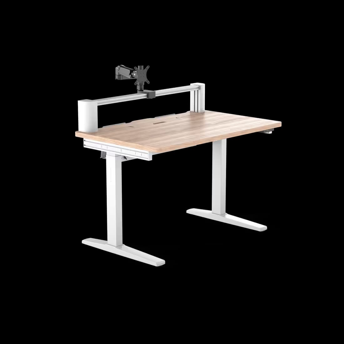 Corsair Platform:4 Elevate Desk - Wood, Light Pine Stain image