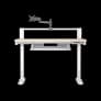 Corsair Platform:4 Elevate Desk - Wood, Light Pine Stain image