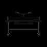 Corsair Platform:6 Elevate Desk, Wood, Dark Walnut Stain image