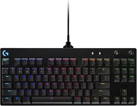 Logitech G PRO Wired Gaming Tenkeyless Keyboard, Black image