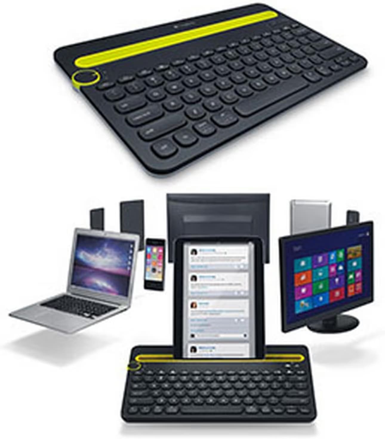 Logitech K480 Multi-Device Bluetooth Keyboard image