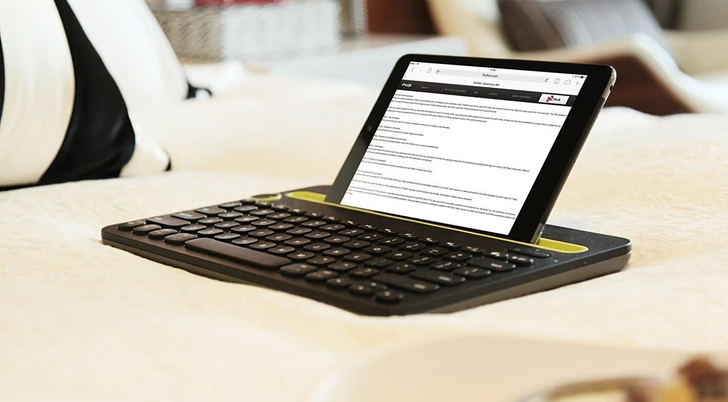 Logitech K480 Multi-Device Bluetooth Keyboard image