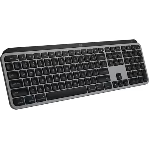 Logitech MX Keys S for Mac Wireless Keyboard – Space Gray image