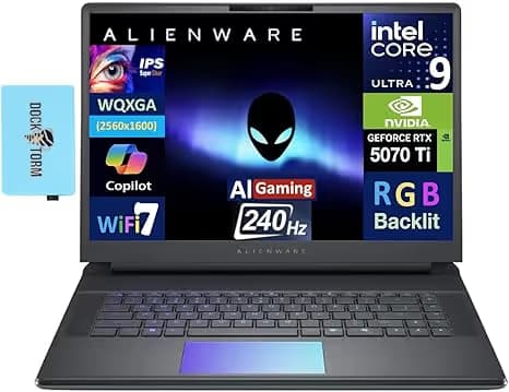Alienware Area-51 16 Gaming Laptop LAA16250-9499BLU-PUS - Core Ultra 9 275HX - RTX 5070 Ti - 32GB/2TB - Liquid Teal main image