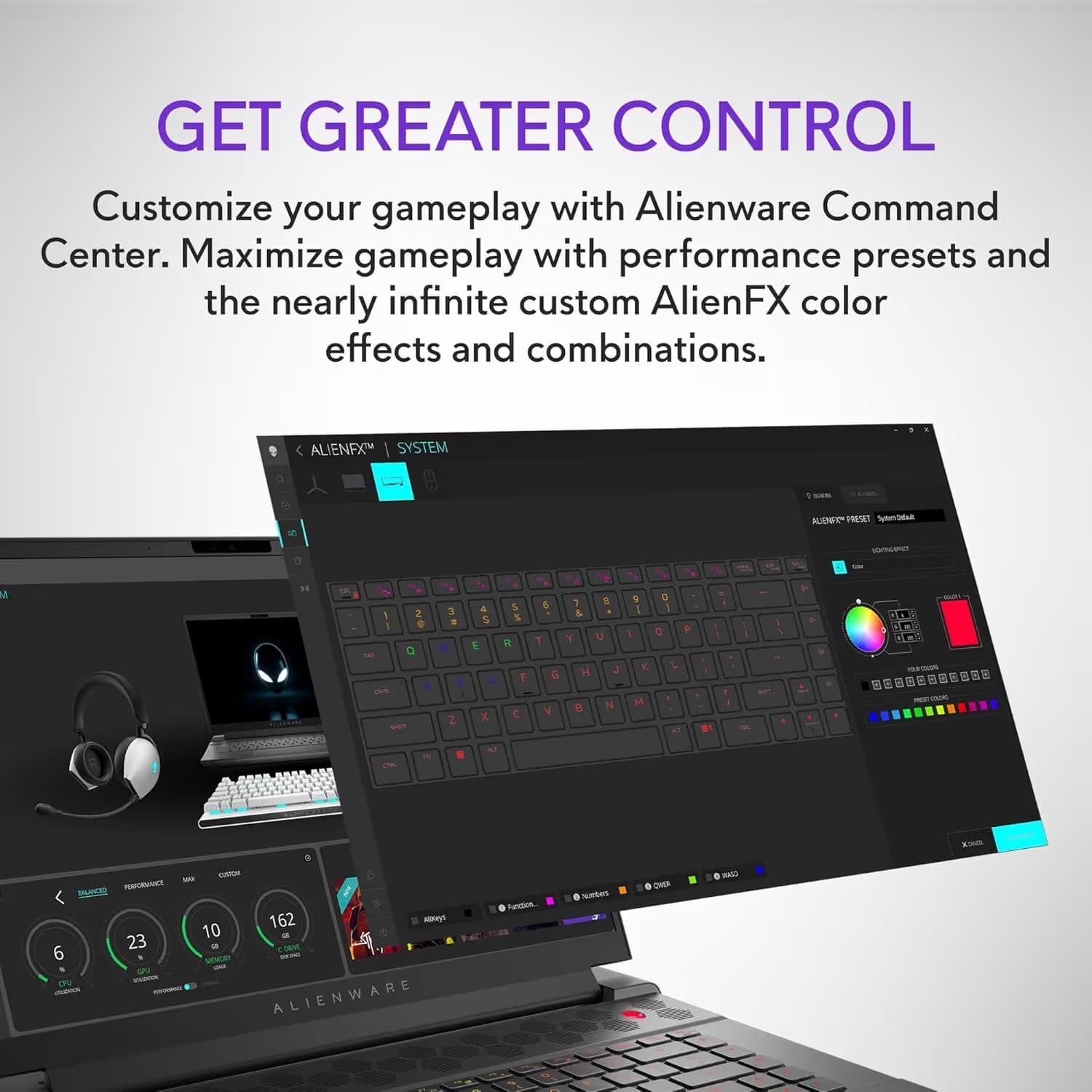 Alienware x16 R2 Gaming Laptop AW16R2-9517SLV-PUS image