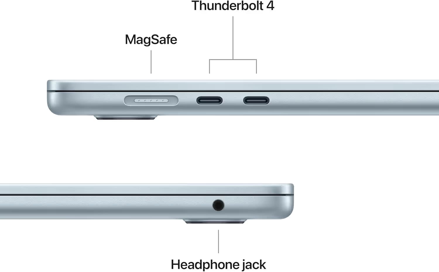 Apple MacBook Air 15-inch (M4, 2025), Sky Blue image