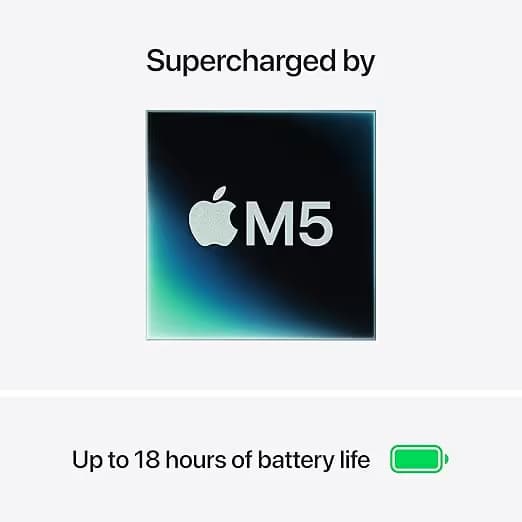 Apple MacBook Air 15-inch (M5, Midnight) image
