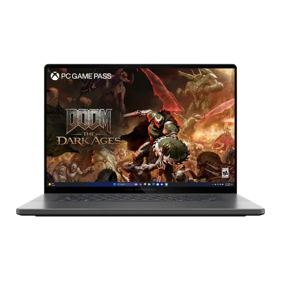 ASUS ROG Zephyrus G16 16-inch OLED 2.5K 240Hz Gaming Laptop - Intel Core Ultra 9 285H - RTX 5070 Ti 12GB - 1TB SSD - Eclipse Gray main image