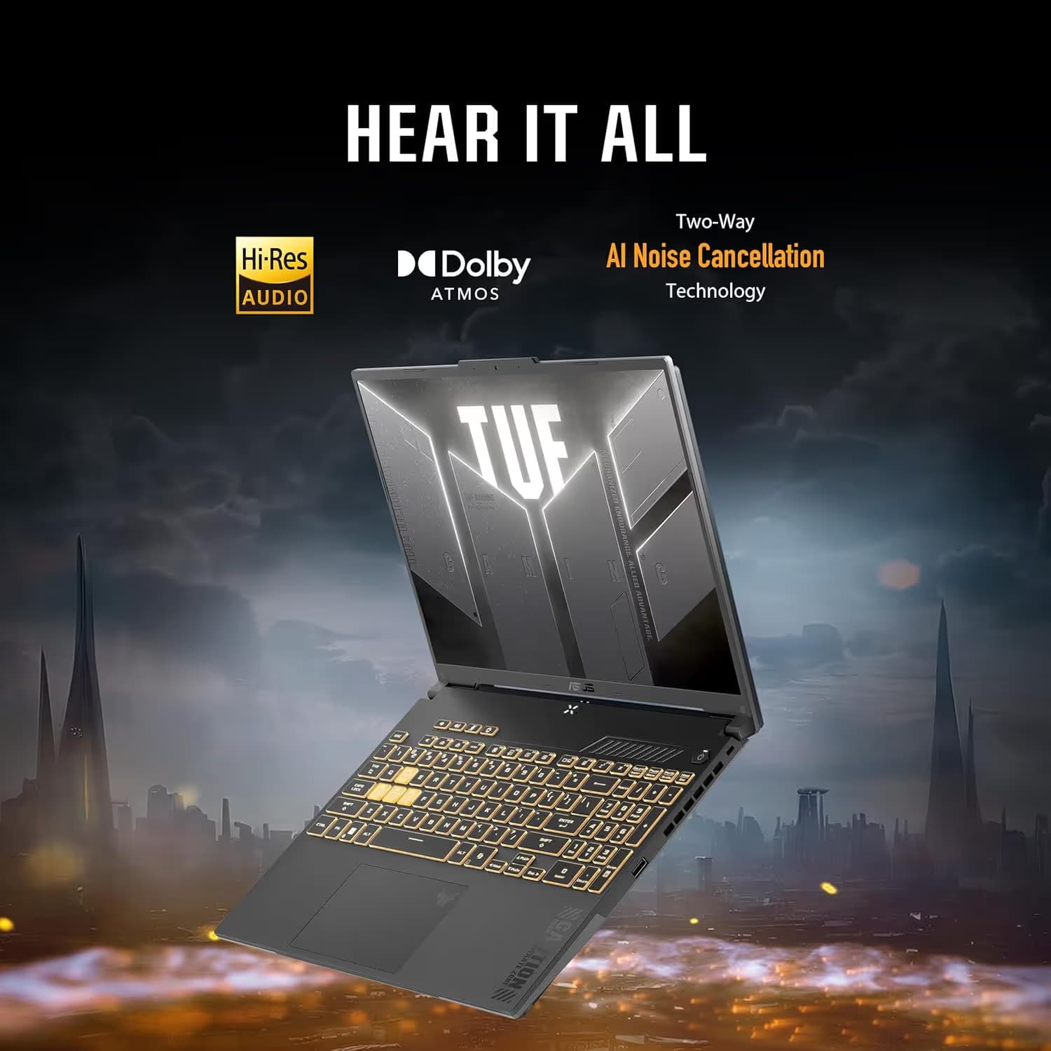 ASUS TUF Gaming F16 16-inch Gaming Laptop (FX608JMR-F16.I75060) image