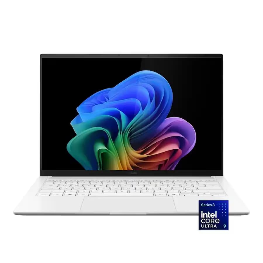 ASUS Zenbook S 14 UX5406SA-PH79T 14-inch 3K OLED Touch Laptop - Scandinavian White image