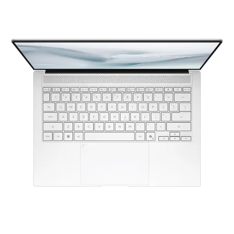 ASUS Zenbook S 14 UX5406SA-PH79T 14-inch 3K OLED Touch Laptop - Scandinavian White image