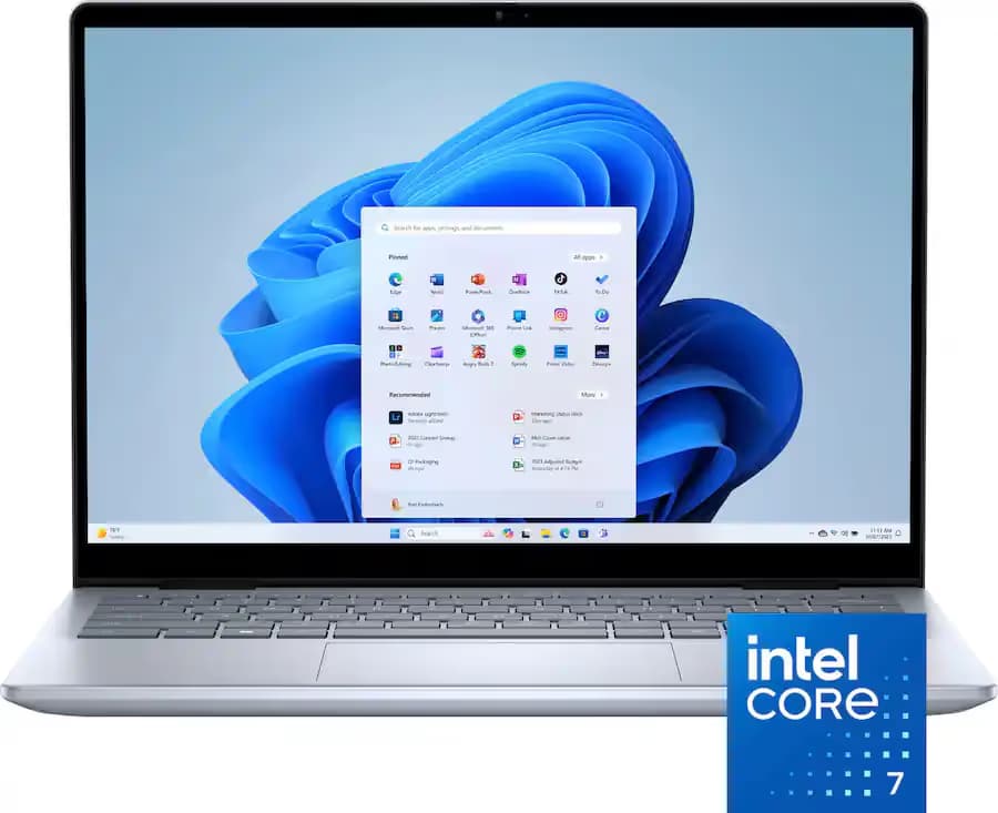 Dell Inspiron 14-inch 2K Touchscreen Laptop - Intel Core 7 150U - 16GB - 1TB - Ice Blue image